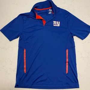 NY Giants Coaches Polo Majestic M